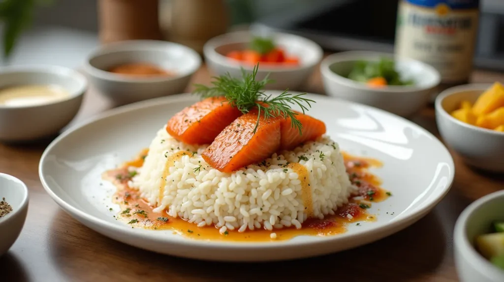 Salmon and Rice Recipe