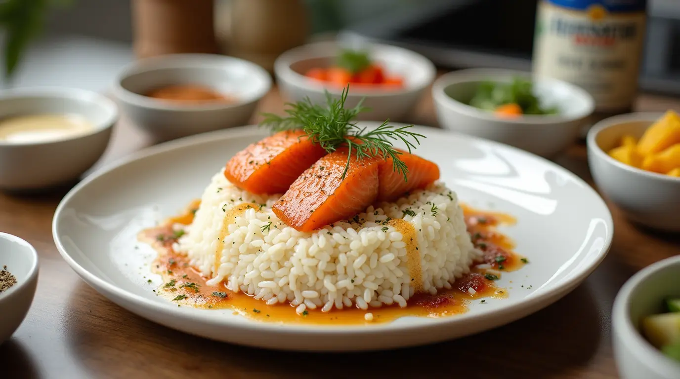 Salmon and Rice Recipe