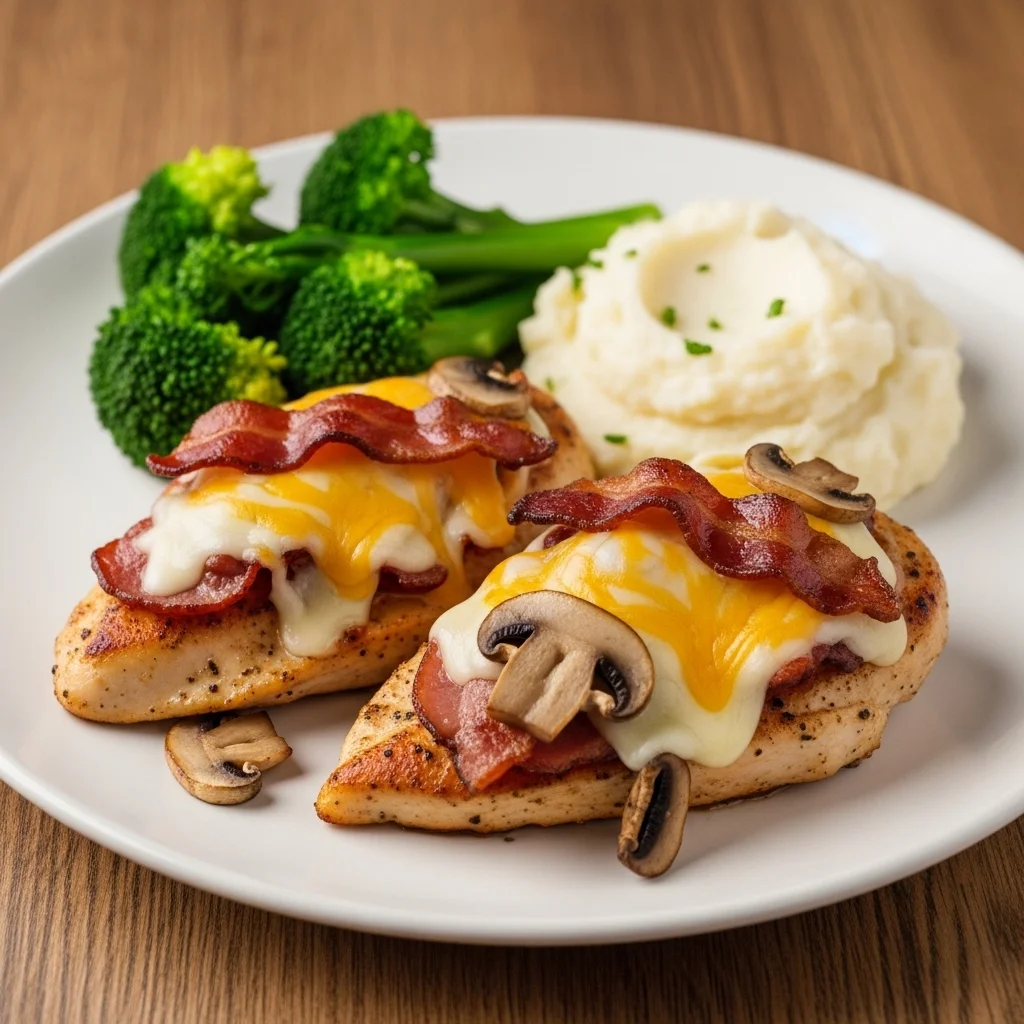 homemade alice springs chicken recipe served with sides