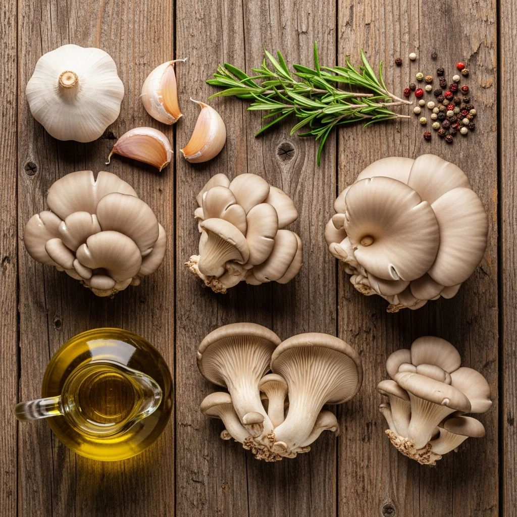 oyster mushroom recipe ingredients
