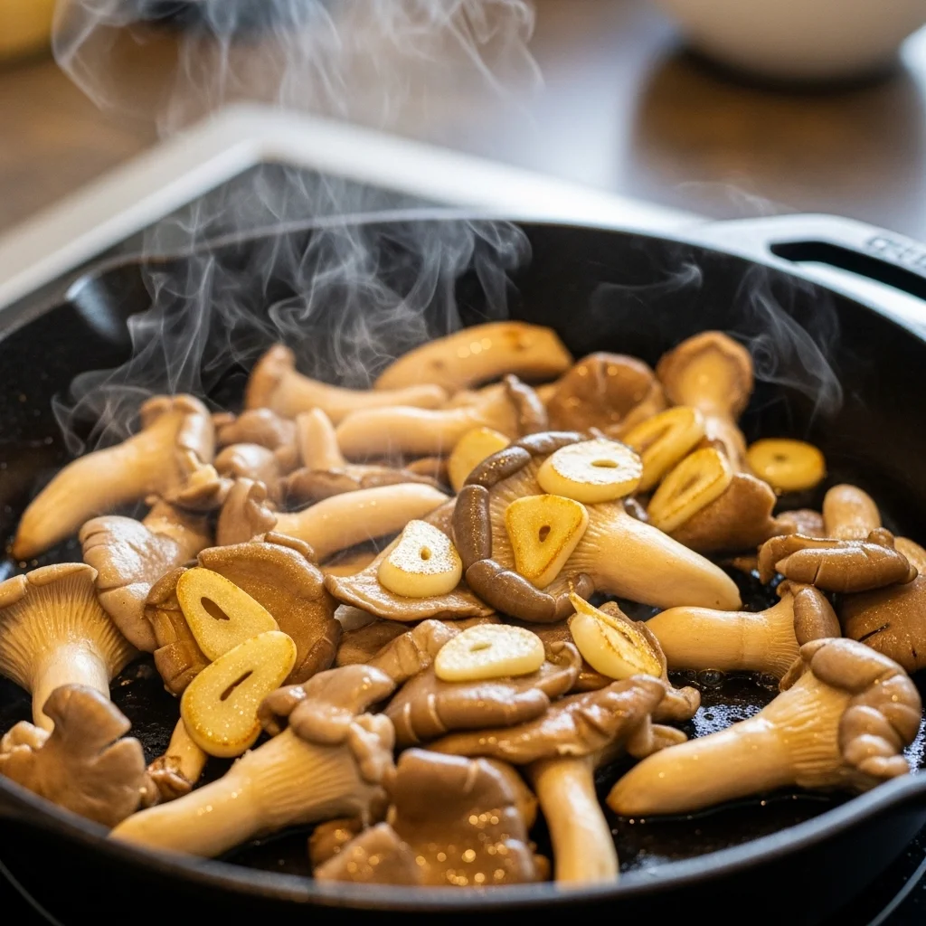 cooking oyster mushroom recipe
