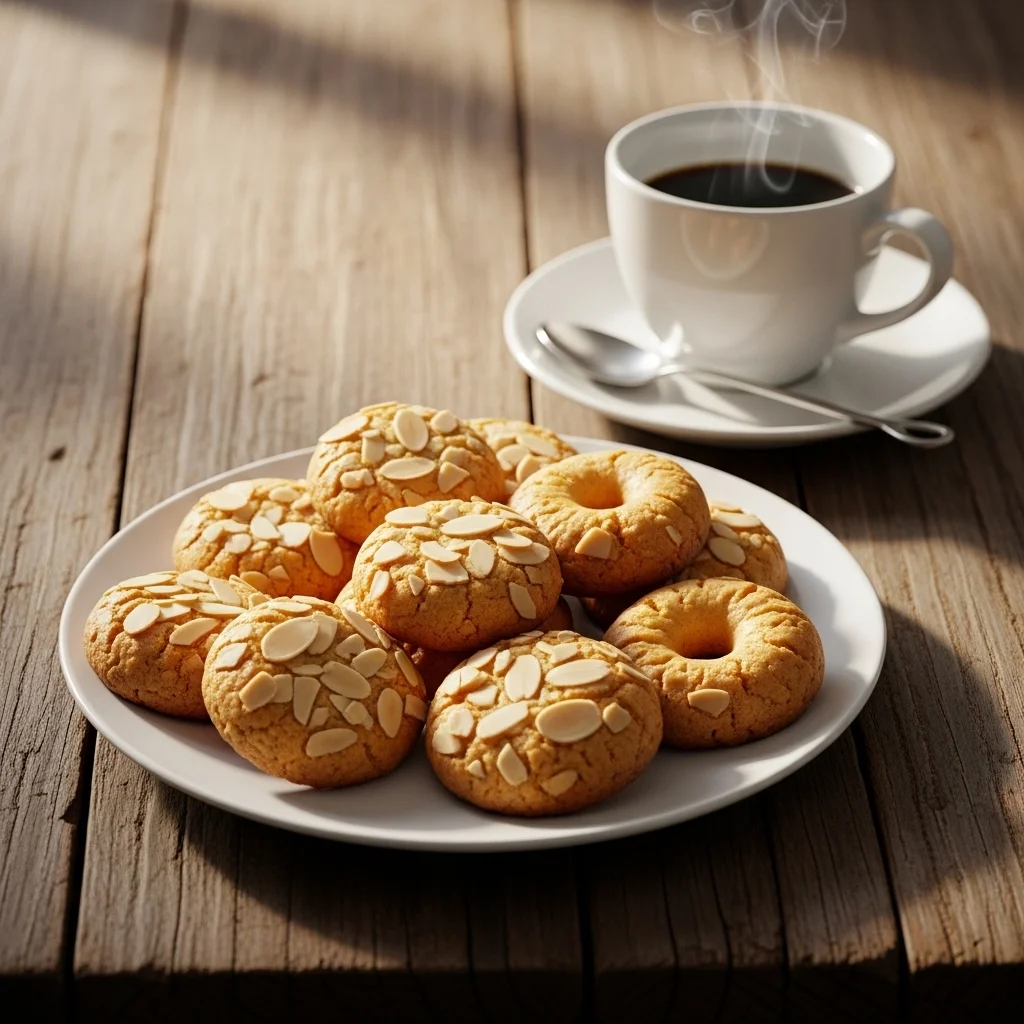 almond cookie recipe freshly baked cookies