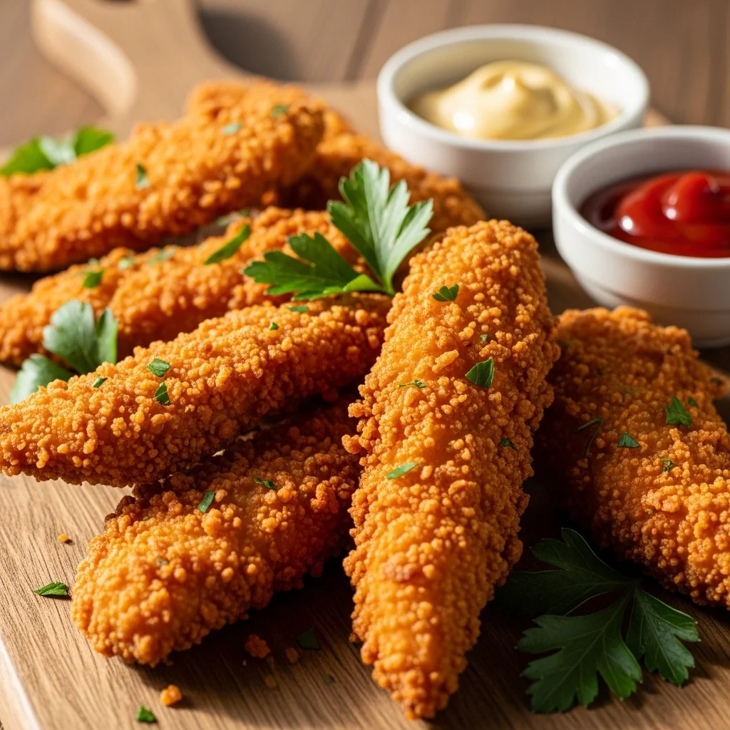 crispy fried chicken strips
