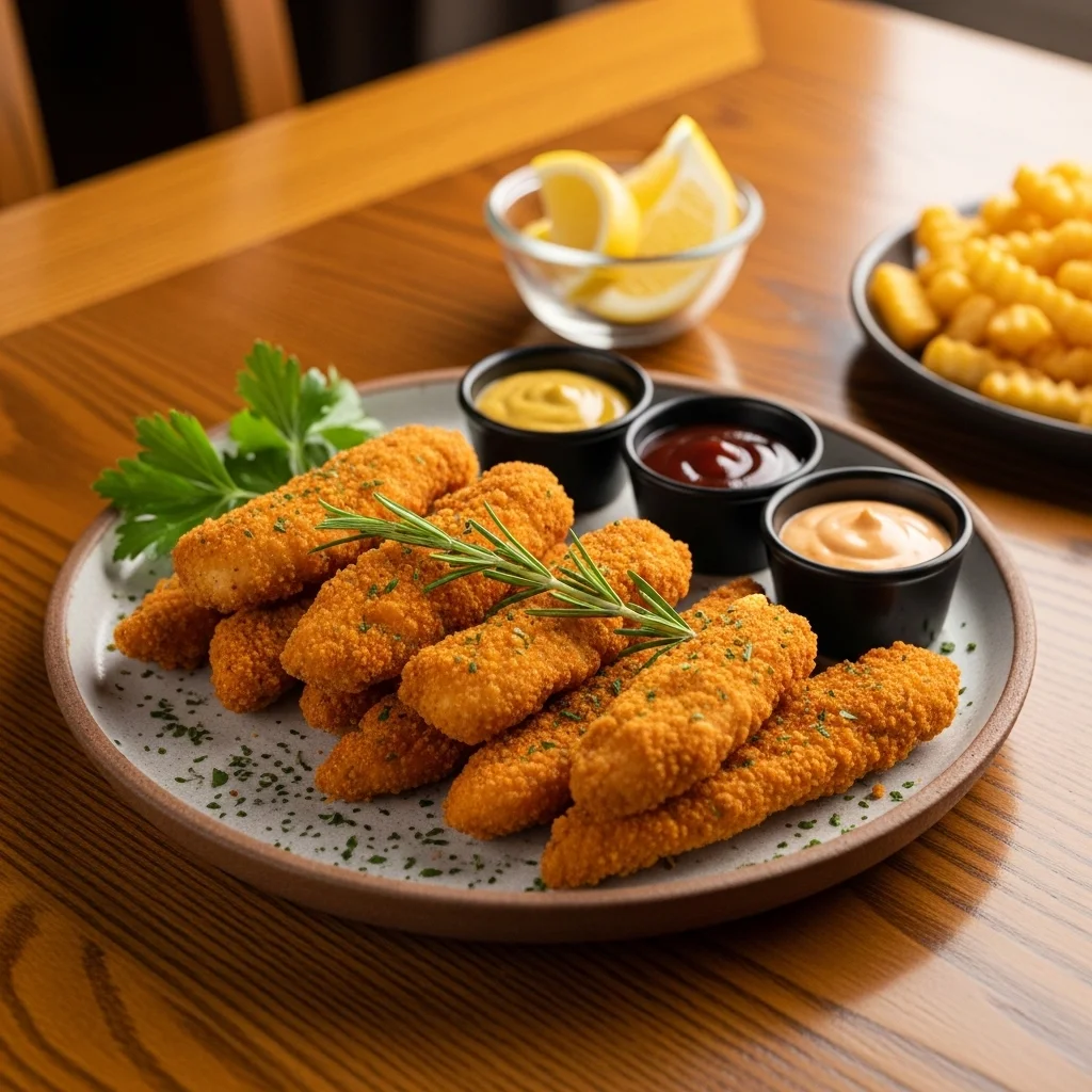 crispy fried chicken strips