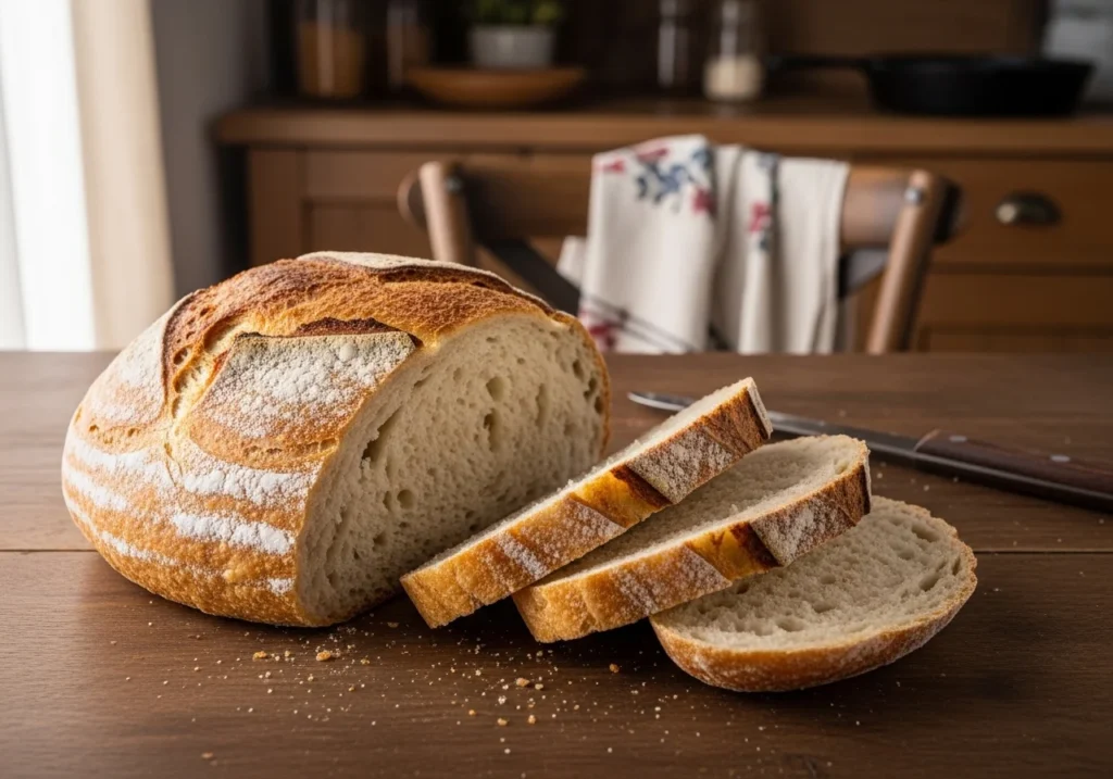 sourdough sandwich bread sliced