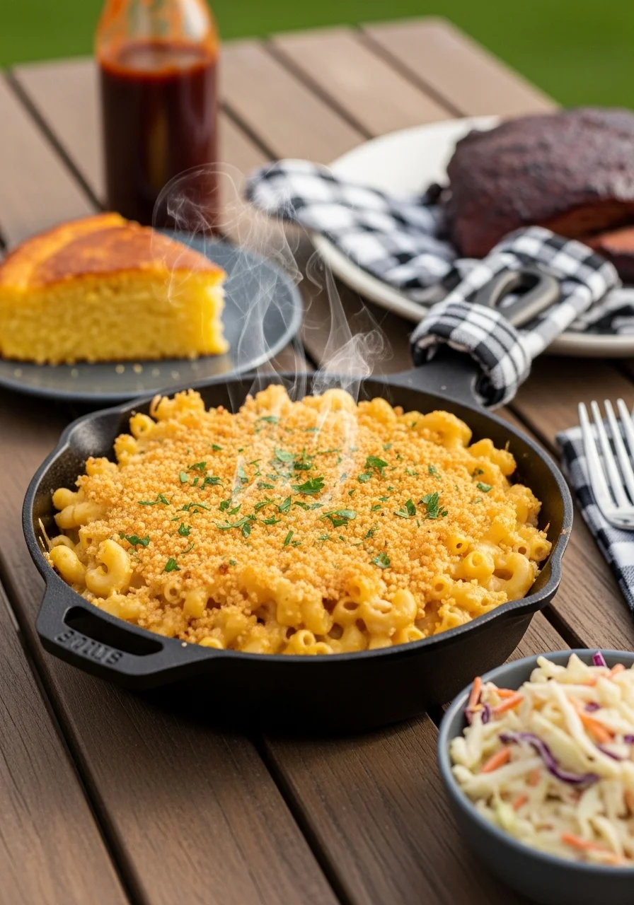 creamy smoked mac and cheese with smoked gouda
